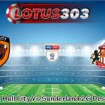Prediksi Bola Hull City Vs Sunderland 26 Desember 2023